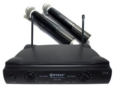 Set 2 Microfoane SM-58II Black Wireless WVNGR GAVE imagine noua 2022